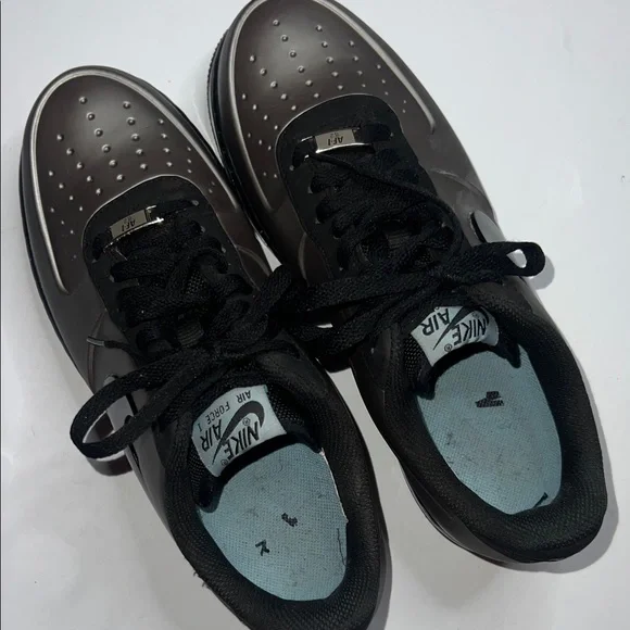 Nike 7.5 Men's Air Force 1 Foamposite Pro low top Pewter Silver - Picture 4 of 13